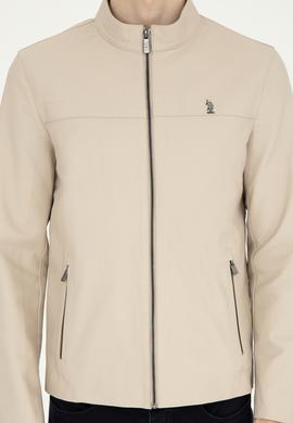 Erkek Taş Deri Ceket - 50289101009