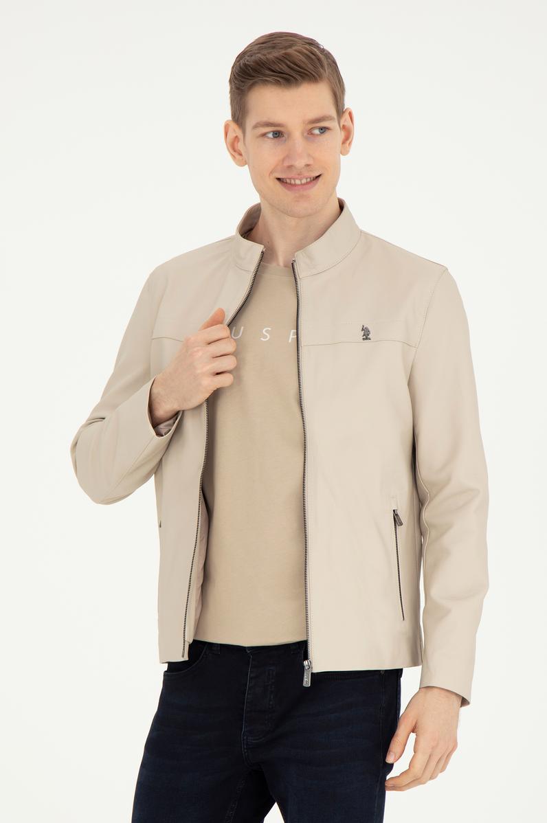 Erkek Taş Deri Ceket