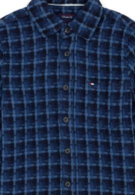 Erkek Çocuk Mavi Jean Gömlek - 50273320019