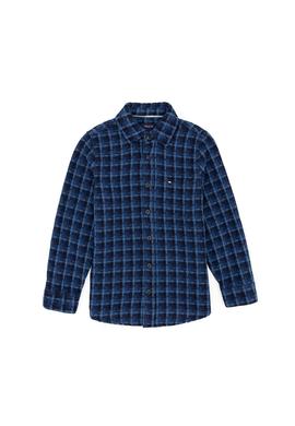 Erkek Çocuk Mavi Jean Gömlek - 50273320019