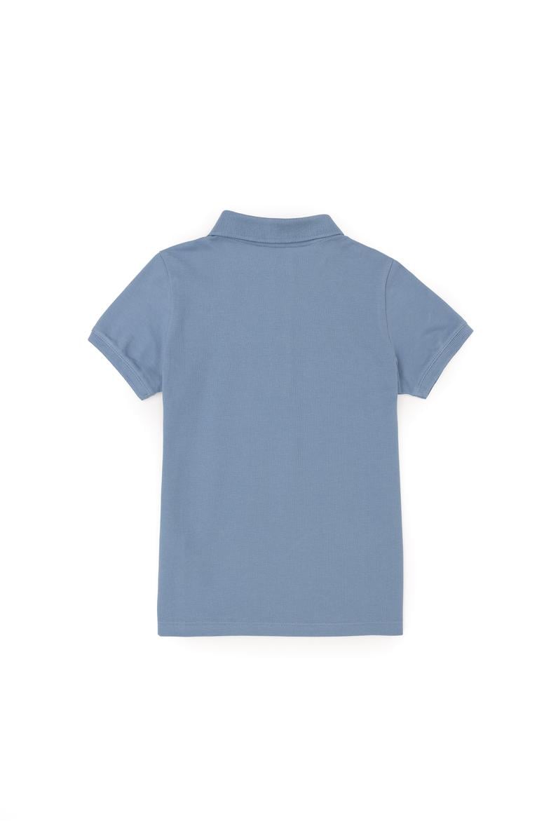 Erkek Çocuk İndigo Polo Yaka Tişört
