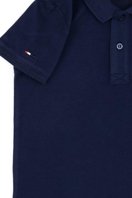 Erkek Çocuk Lacivert Basic Polo Yaka Tişört