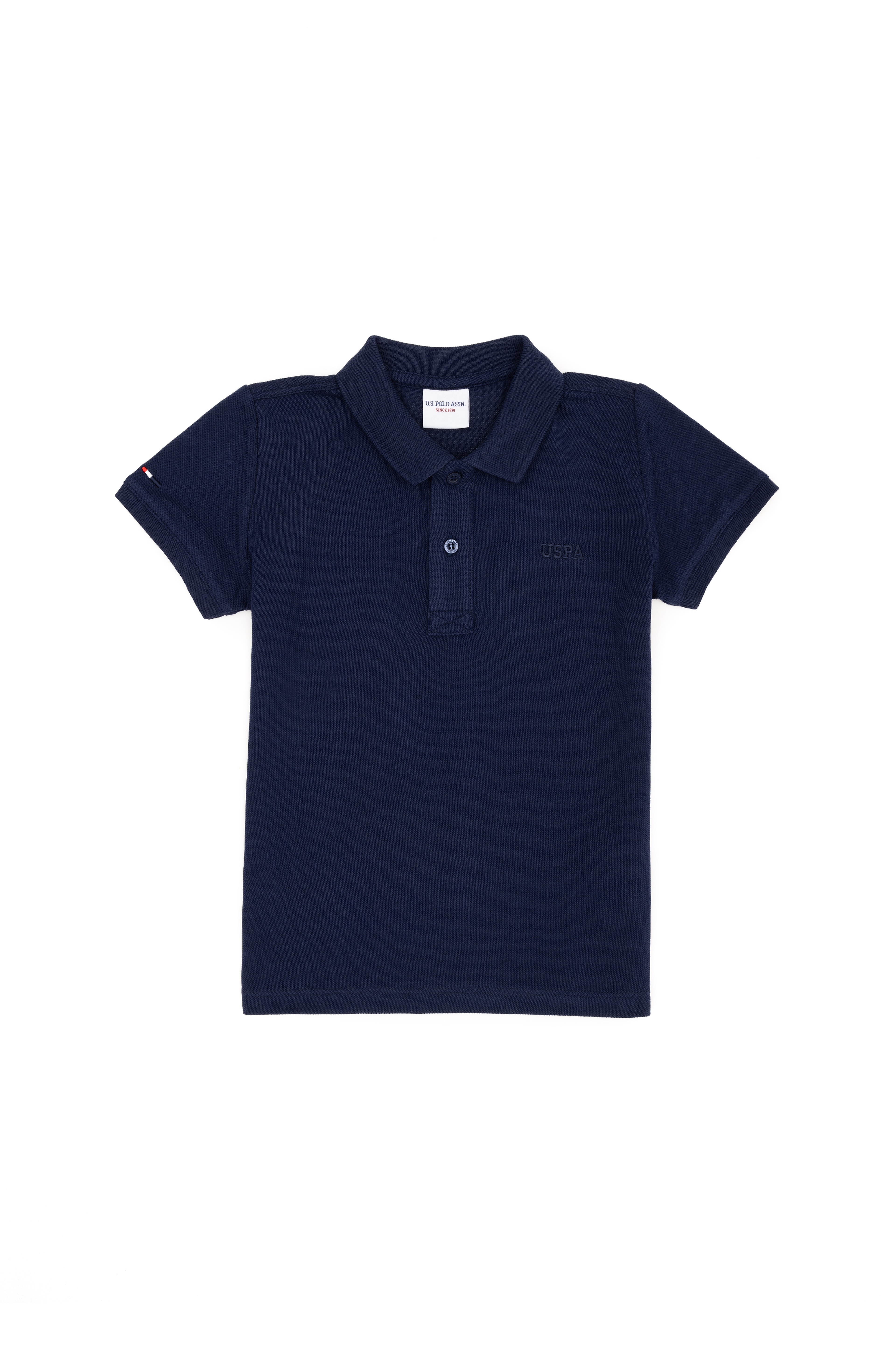 Erkek Çocuk Lacivert Basic Polo Yaka Tişört