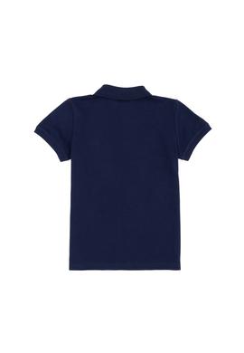 Erkek Çocuk Lacivert Basic Polo Yaka Tişört - 50292129042