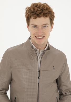 Erkek Vizon Deri Ceket - 50288938019