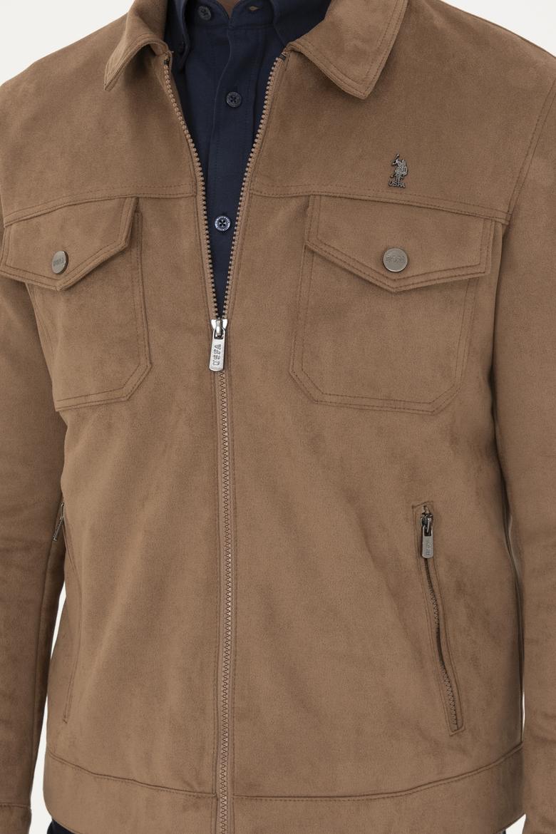 Erkek Vizon Deri Ceket - 50289049009