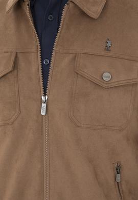 Erkek Vizon Deri Ceket - 50289049009