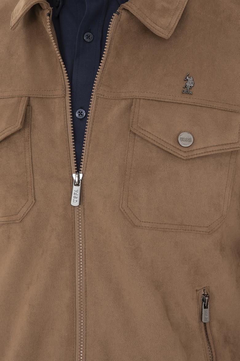 Erkek Vizon Deri Ceket - 50289049009