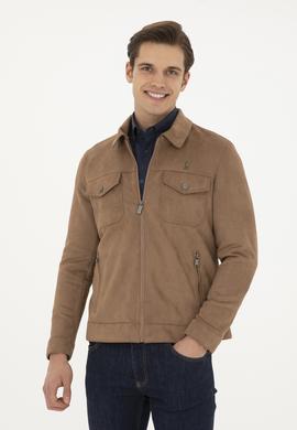 Erkek Vizon Deri Ceket - 50289049009