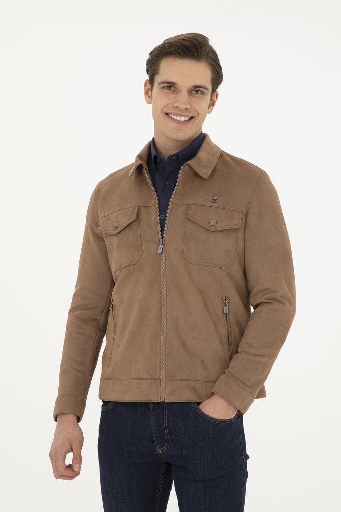 Erkek Vizon Deri Ceket