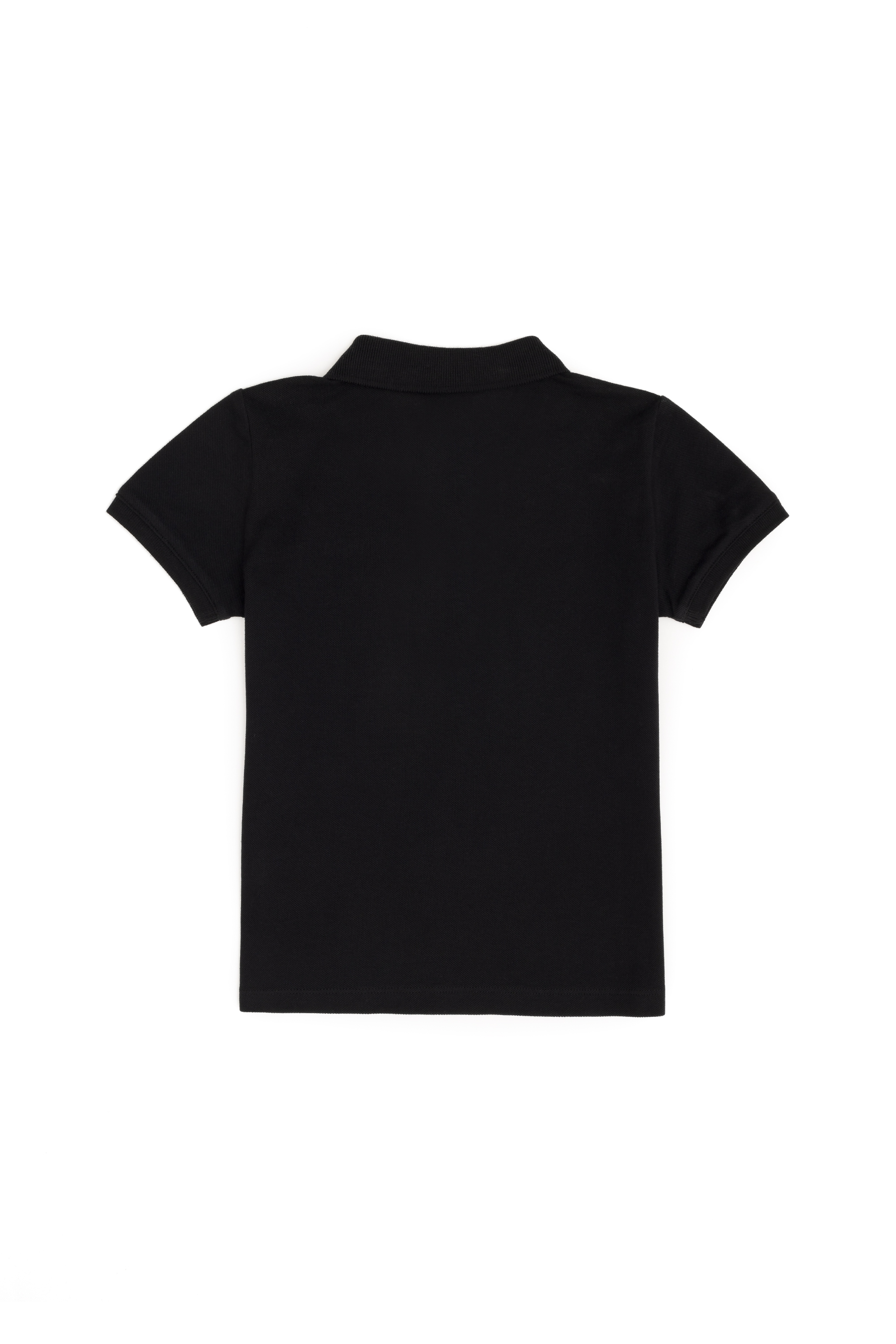 Erkek Çocuk Siyah Basic Polo Yaka Tişört - Image 6