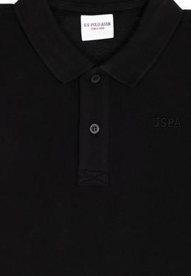 Erkek Çocuk Siyah Basic Polo Yaka Tişört - 50292129018