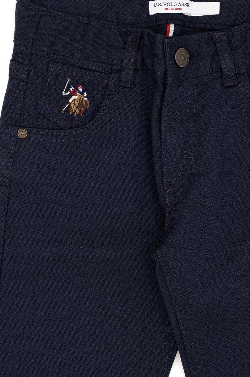 Erkek Çocuk Lacivert Kanvas Pantolon