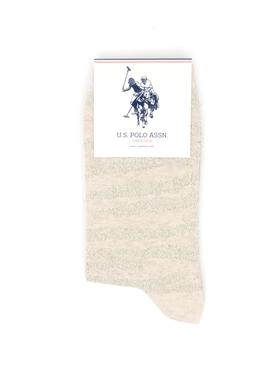 Kadın Beyaz Çorap - 50258848001