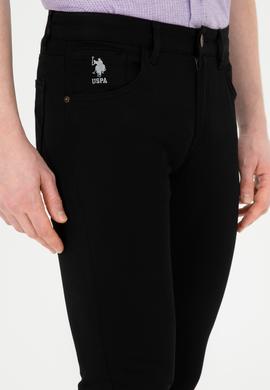 Erkek Siyah Kanvas Pantolon - 50289420136