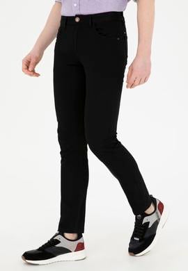 Erkek Siyah Kanvas Pantolon - 50289420136