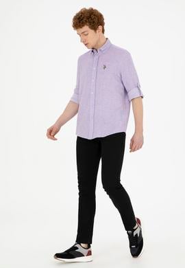 Erkek Siyah Kanvas Pantolon - 50289420136