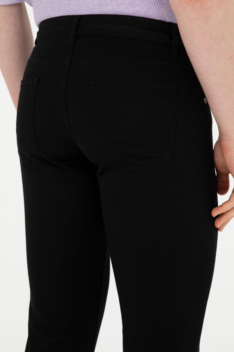 Erkek Siyah Kanvas Pantolon