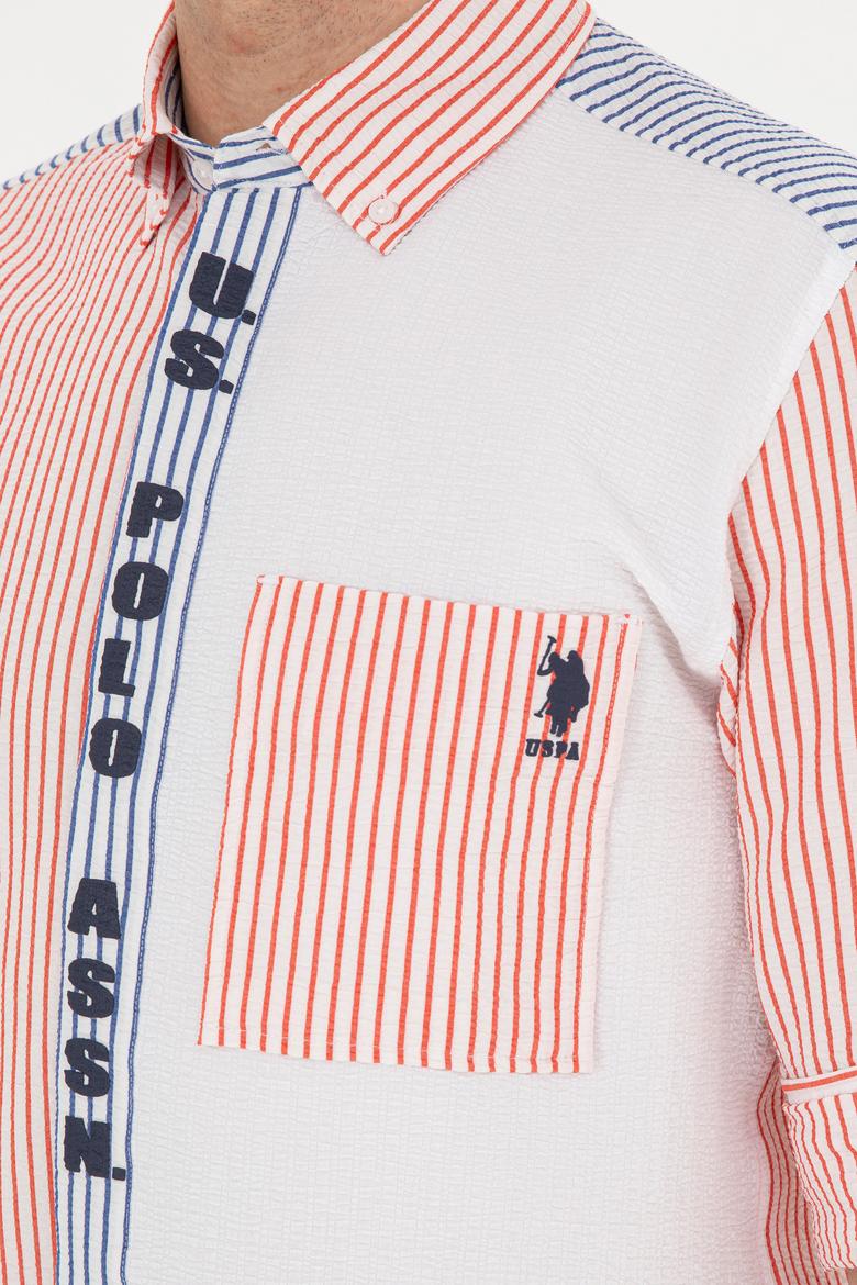 Erkek Kırmızı Uzun Kollu Gömlek - 50283728007