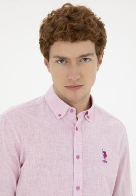 Erkek Menekşe Uzun Kollu Gömlek - 50283810010