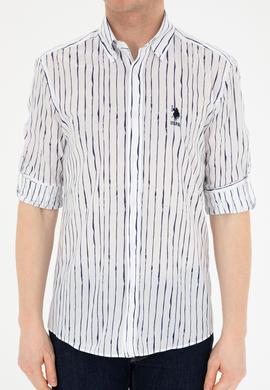 Erkek Beyaz Uzun Kollu Gömlek - 50283771006