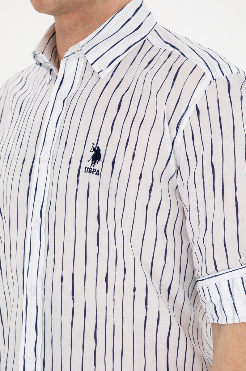 Erkek Beyaz Uzun Kollu Gömlek