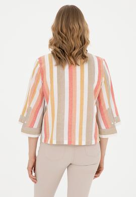 Kadın Pudra Uzun Kollu Gömlek - 50283437014