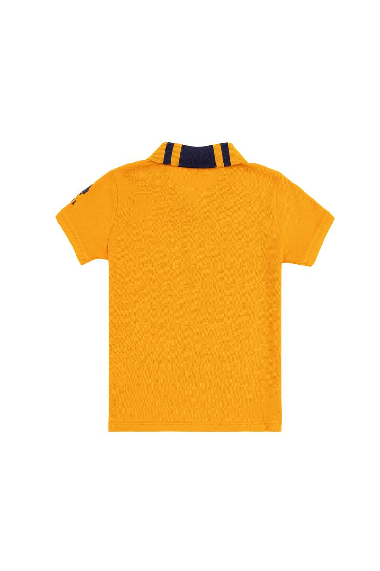 Erkek Çocuk Kiremit Polo Yaka Tişört - 50281550019