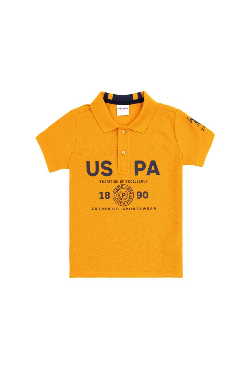 Erkek Çocuk Kiremit Polo Yaka Tişört