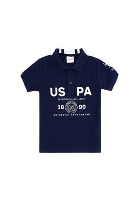 Erkek Çocuk Lacivert Polo Yaka Tişört - 50281550024