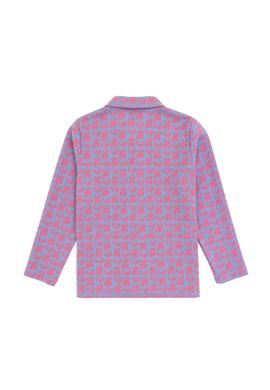 Kız Çocuk Koyu Mavi Polo Yaka Sweatshirt - 50283357013