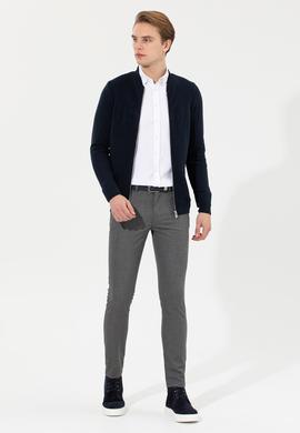 Erkek Gri Kanvas Pantolon - 50256596008