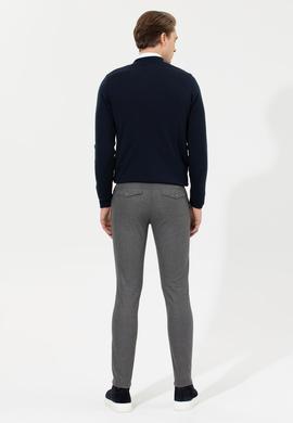 Erkek Gri Kanvas Pantolon - 50256596008