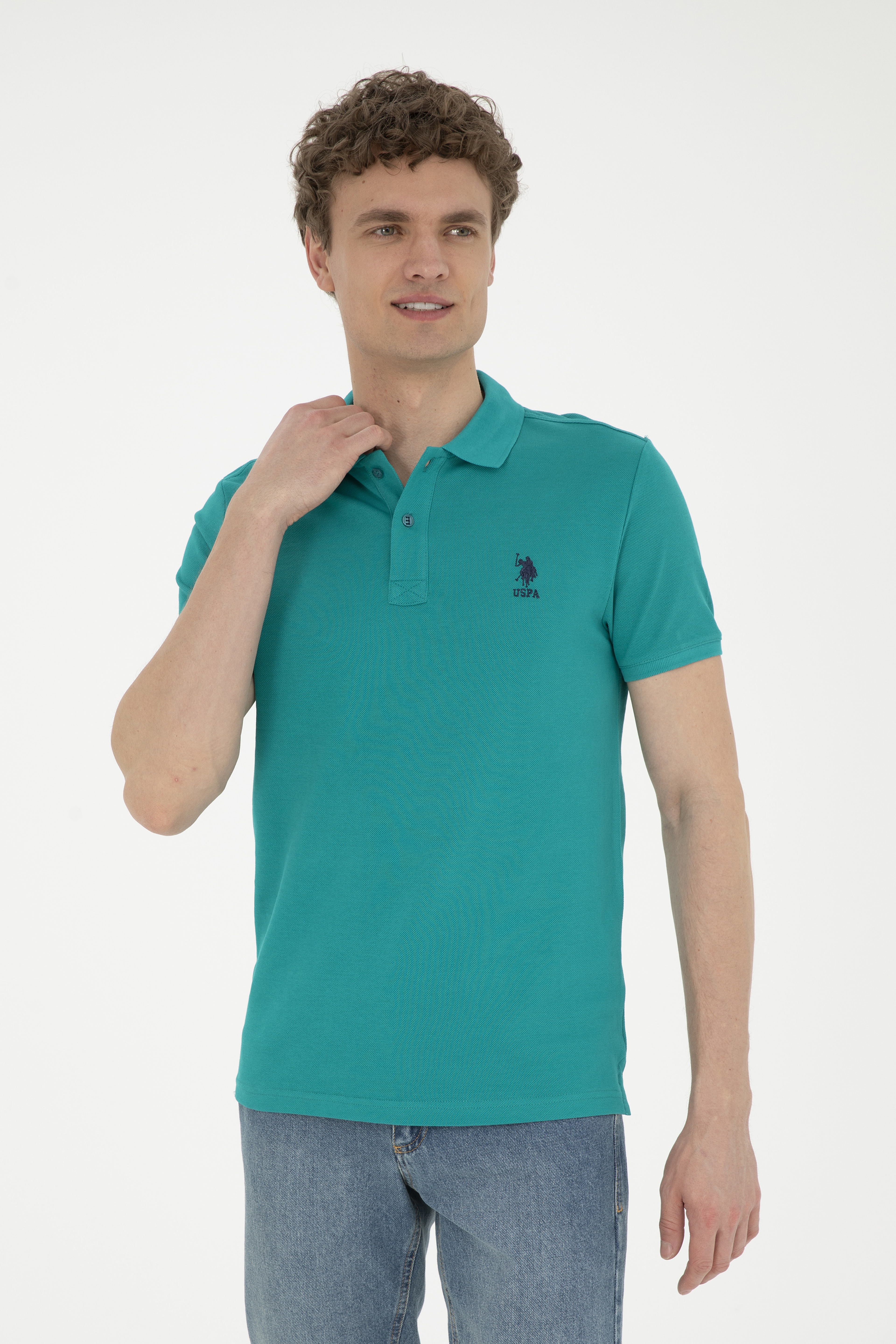 Erkek Mint Basic Tişört - Image 1