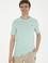 Erkek Su Yeşili Basic Tişört