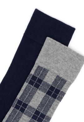 Erkek Gri Melanj Çorap - 50274147003