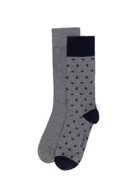 Erkek Gri Melanj Çorap - 50274167003