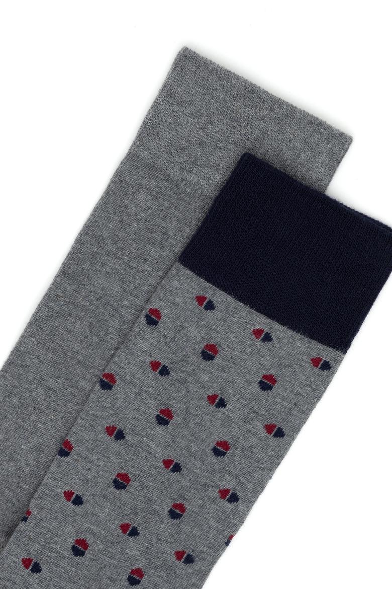 Erkek Gri Melanj Çorap - 50274167003