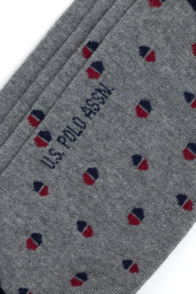 Erkek Gri Melanj Çorap - 50274167003