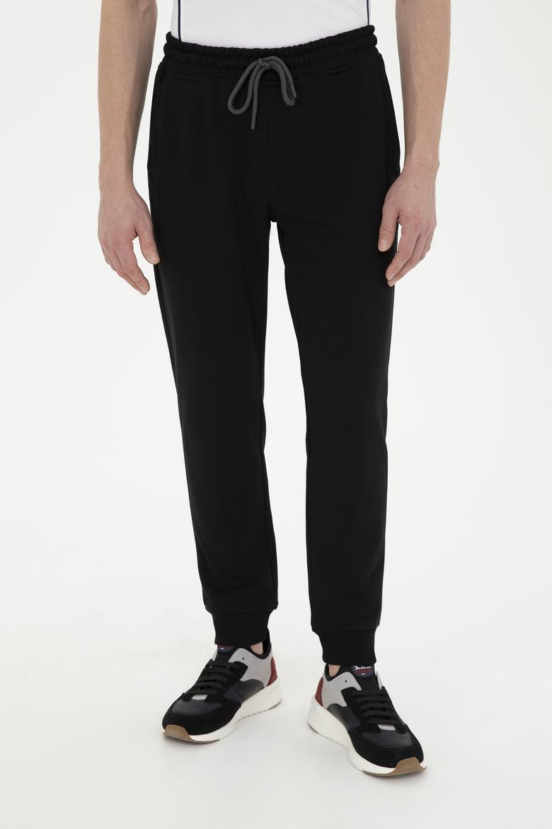 Erkek Siyah Eşofman Altı - 50279800019