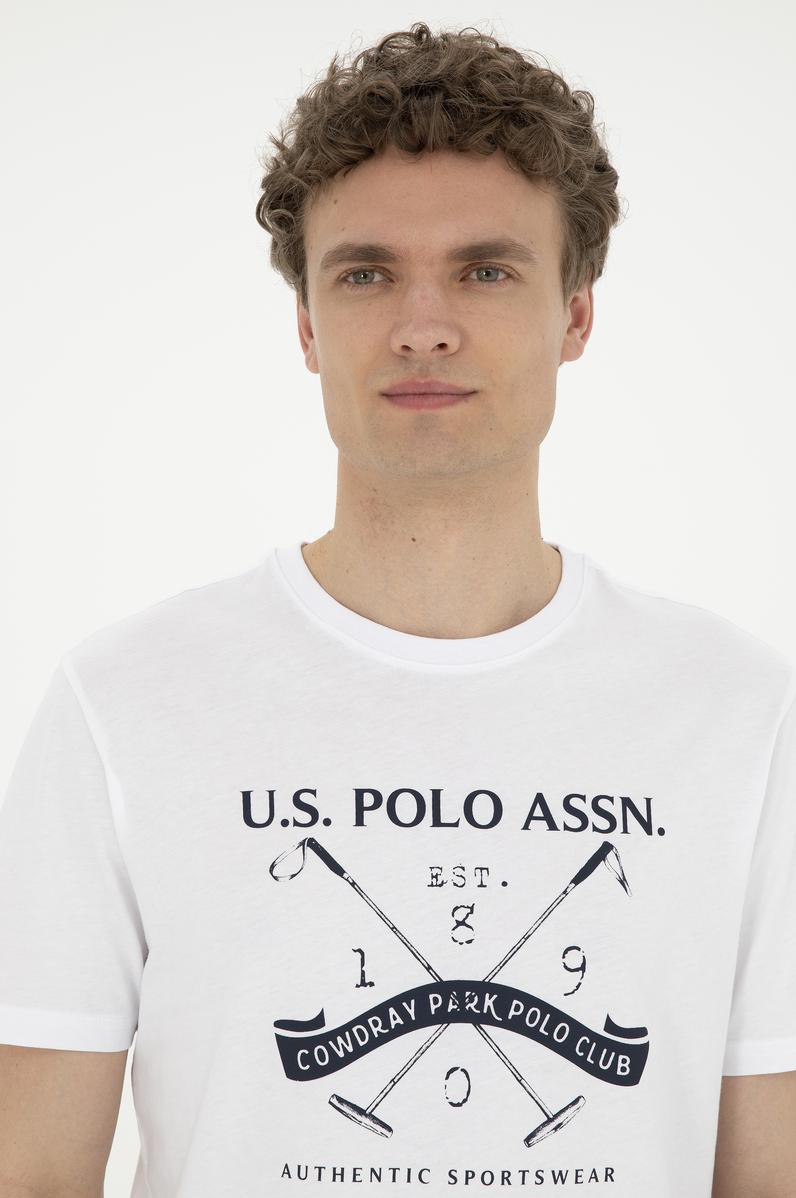 Erkek Beyaz Tişört