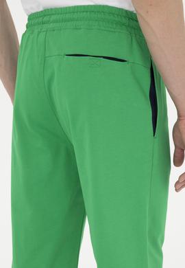 Erkek Yeşil Örme Şort - 50282011048