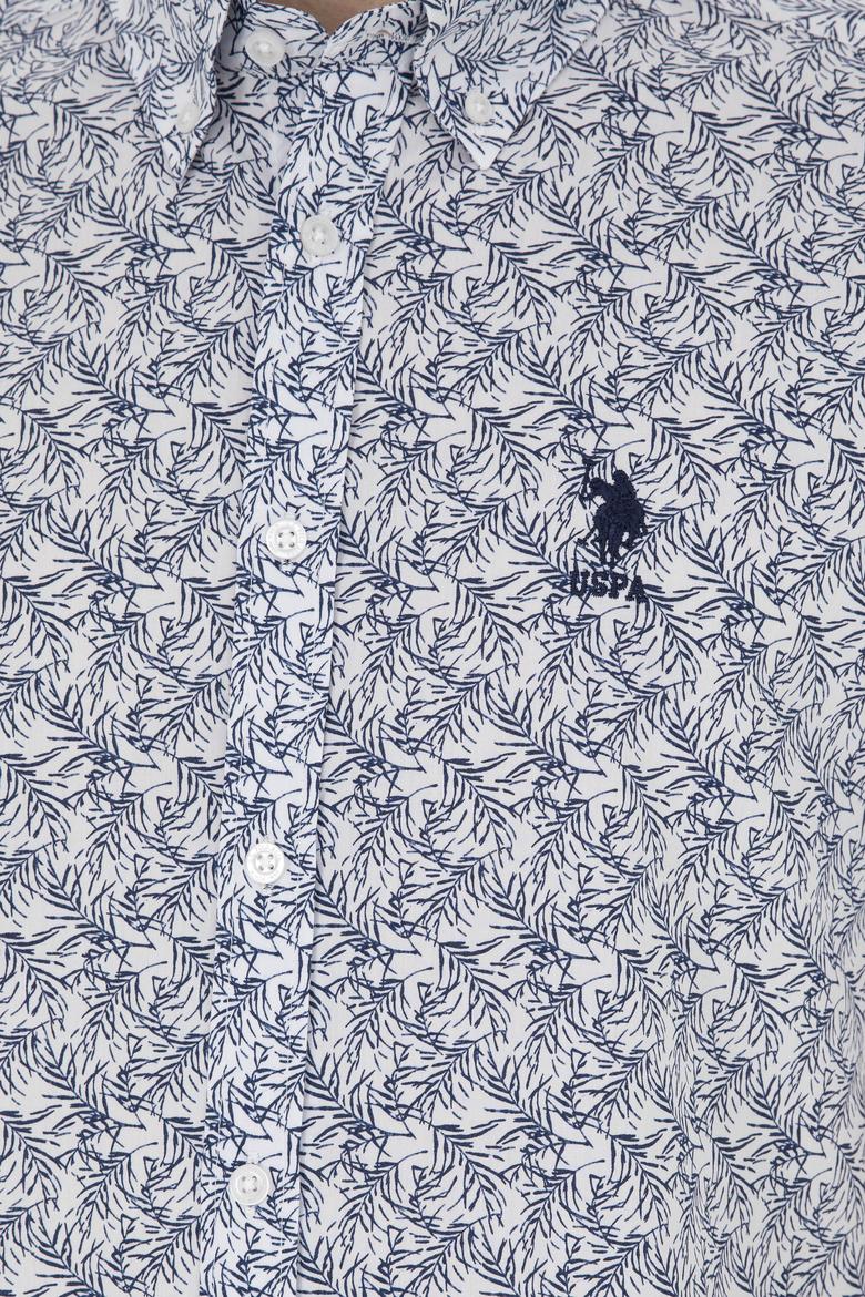 Erkek Lacivert Kısa Kollu Gömlek - 50282880012