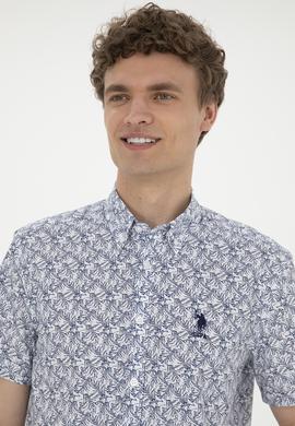 Erkek Lacivert Kısa Kollu Gömlek - 50282880012