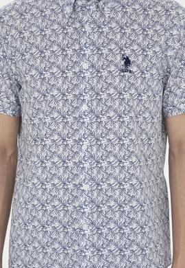 Erkek Lacivert Kısa Kollu Gömlek - 50282880012