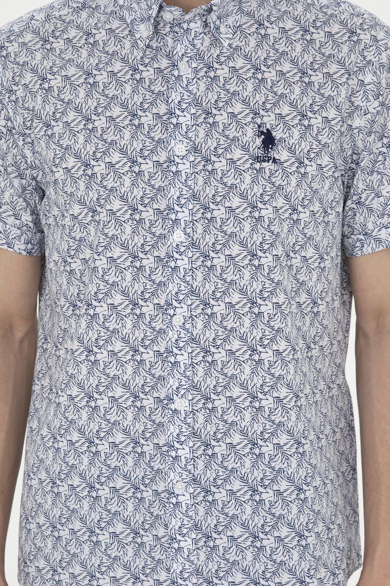 Erkek Lacivert Kısa Kollu Gömlek - 50282880012