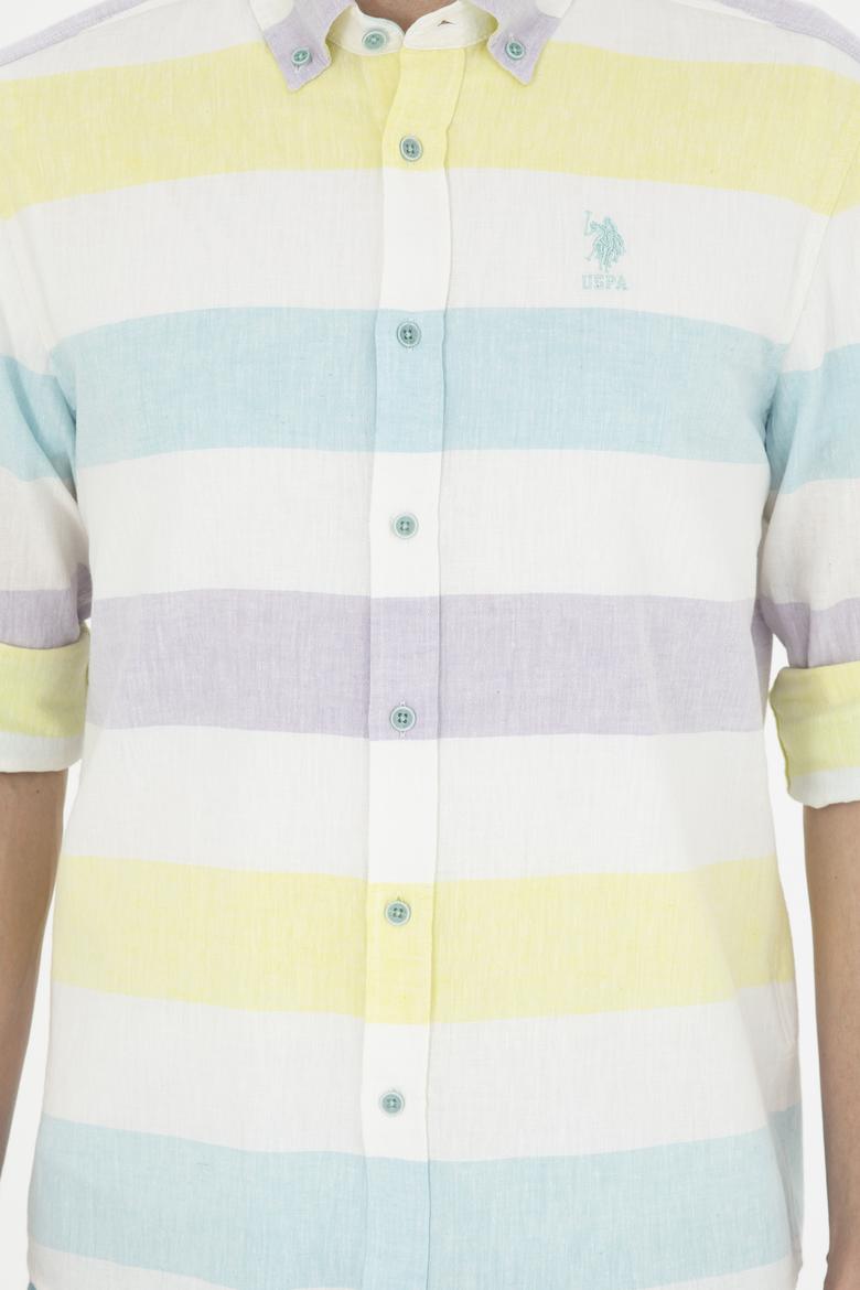 Erkek Mint Uzun Kollu Gömlek - 50283667019