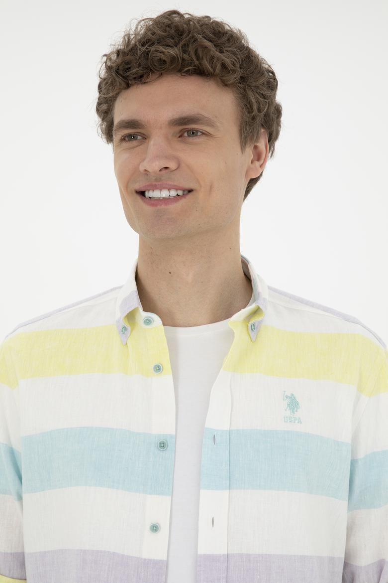 Erkek Mint Uzun Kollu Gömlek - 50283667019