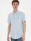 Erkek Açık Mavi Kısa Kollu Gömlek