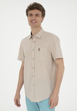 Erkek Taş Kısa Kollu Gömlek - 50284296039